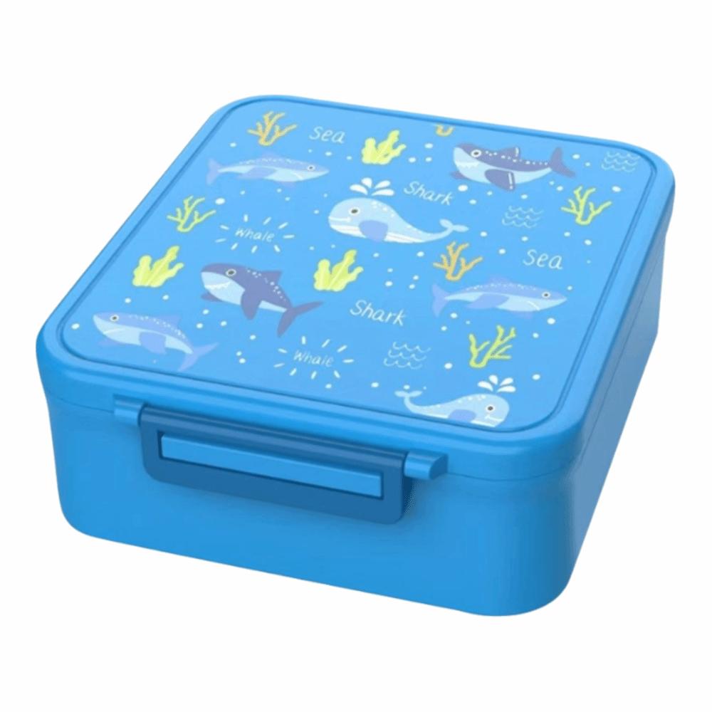 Portable 1700ml Lunch Box Divided Leakproof Children Lunch Box with Soup Cup Fresh Keeping Storage Box School Student