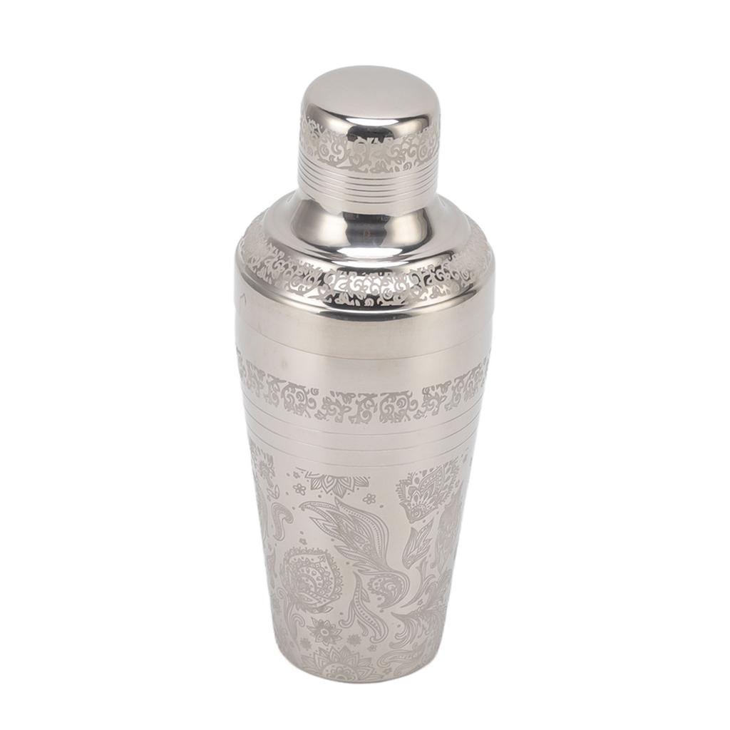 Cocktail Shaker Dishwasher Safe Rust Proof 304 Stainless Steel Bartender Drink Mixer for Bar Glossy Japanese Style