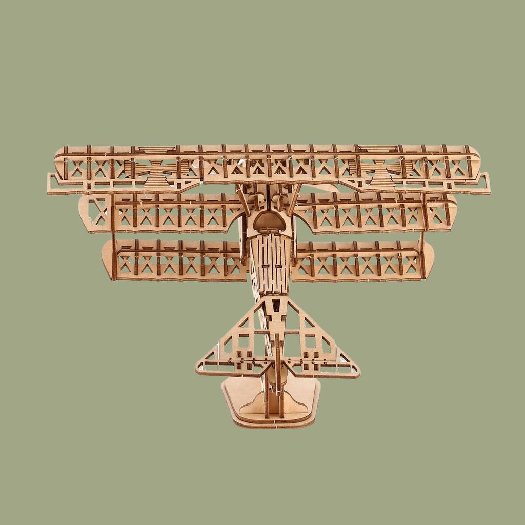 3D Wooden Jigsaw Airship Model Kit For Adult Model Building Kit Brain Sharp Turn For Adult Building Handmade Craft Machinery