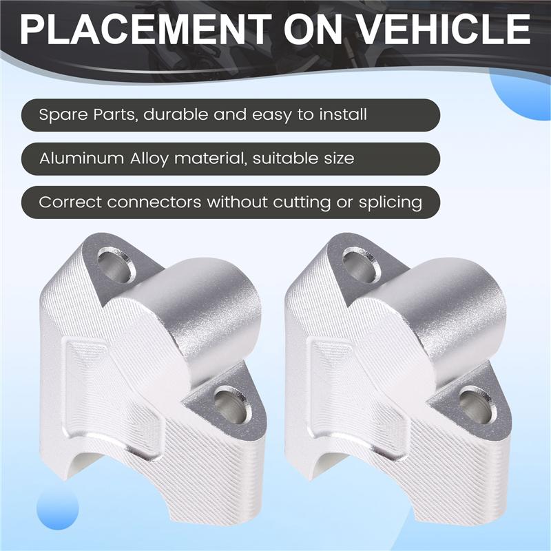 A58X-Motorcycle Accessories Handlebar Riser Drag Handle Bar Clamp Extend Adapter For CFMOTO 800MT 700MT 450MT