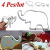 DIY Elephant Shape Bakeware Metal Kitchen Cake Mold Biscuit Mould Cookie Cutter Cake Decorating