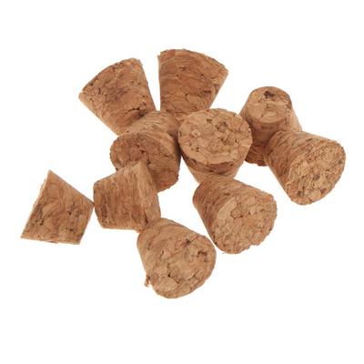 10pcs Tapered Natural Cork Bottle Stoppers Wine Corks Crafts