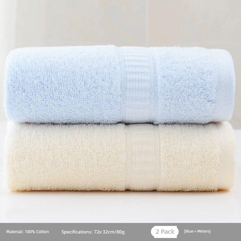 Water-Absorbing Bath Soft Comfortable Quick-Drying Pure Cotton Towel