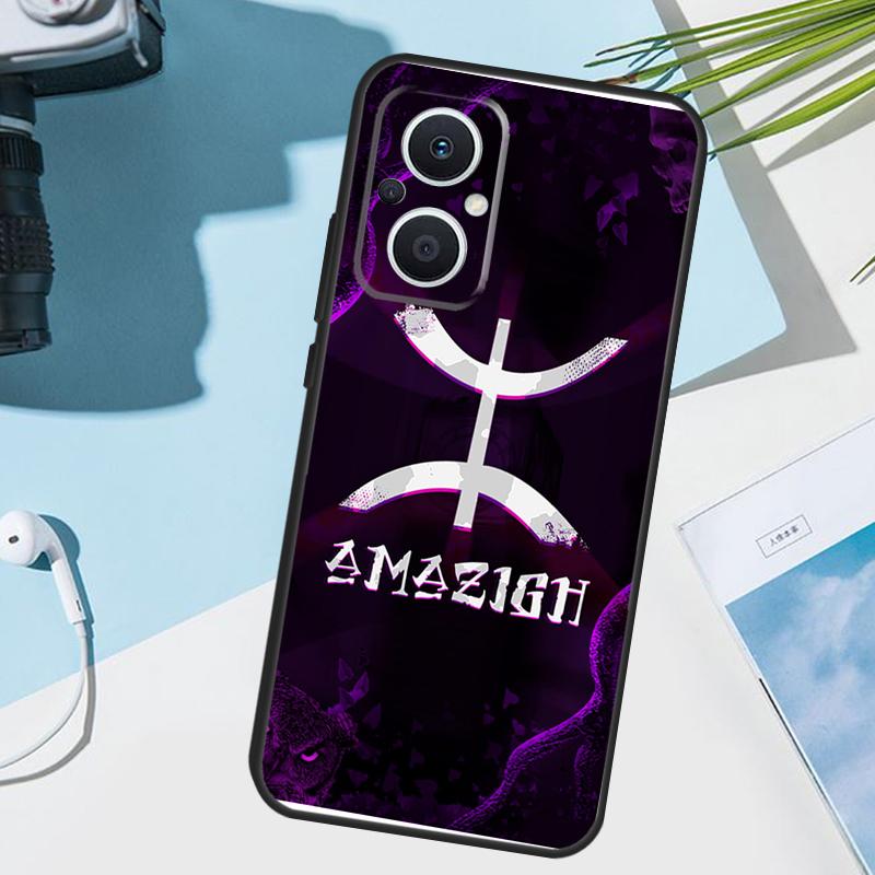 Amazigh Flag Case For OPPO Reno 13 13F 12 11 F 8T 7 8 10 Pro OPPO Find X8 X6 Pro X3 X5 Lite Cover Funda