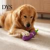 Zahnfleischmassage Spielzeug für Mundgesundheit Realistisches Obst und Gemüse Hundekau Spielzeug, Quietschendes Latex Zahnungsspielzeug Welpen, Natürliches Welpen Bissfest