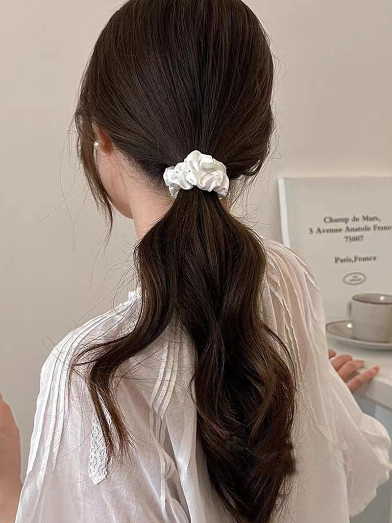 1/4 Stück Mode Exquisite Diamant Dünndarm Elastische Haarbänder für Frauen Mädchen Party Haaraccessoires