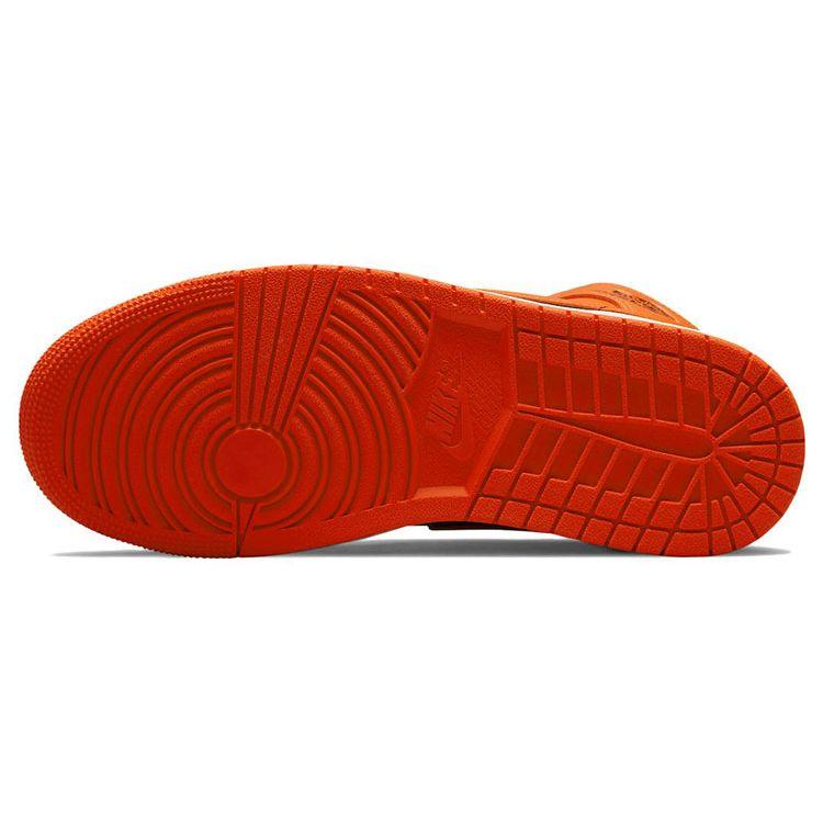 Air Jordan 1 Mid SE Rush Orange Women Sneakers Crimson-Bliss DM3381-600