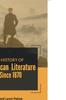 Buch A History of American Literature Since 1870