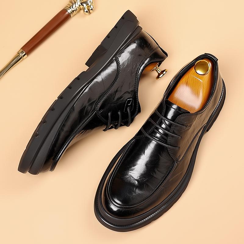 Fashion New Handmade Leather Casual Men Shoes Design Sneakers Man Breathable Leather Shoes Men Outdoor Sneakers