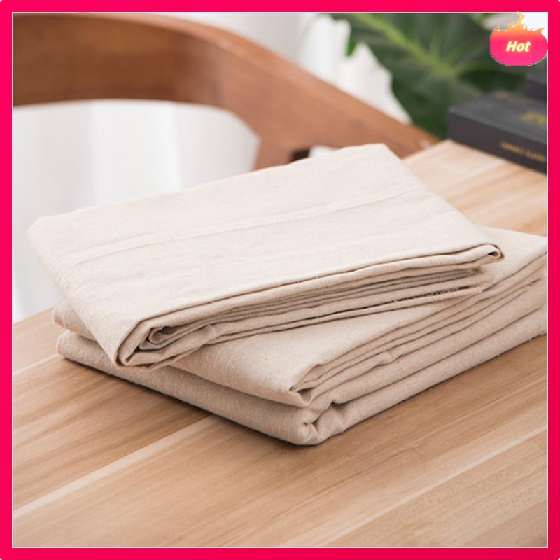 

2Pcs Pottery Linen Cloth Hessian Clay Sculpture Tool Washable Reusable Drop Cloth For Paint Painting 39 X 59Inch
