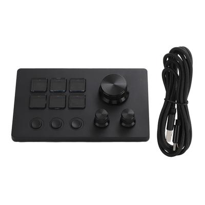 Vizuální klávesnice s knoflíky 6 kláves LCD Vlastní tlačítko Vizuální klávesnice pro OBS pro Twitch pro OS X PC