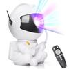 Astronaut Galaxy Starry Sky Projector Night Light Remote Control Rocket Nebula Projection Lamps For Bedroom Christmas Kids Gift