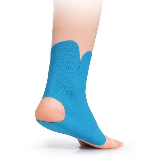 Předstřižená kineziologická páska na kotník Prodyšná kotníková omotávací páska Elastická sportovní páska pro podporu a stabilitu kotníkových vazů