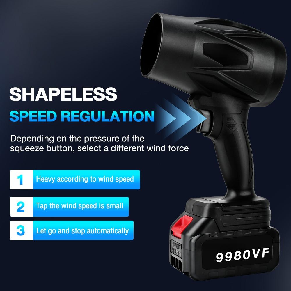 200000RPM Portable Electric Blower 10000W High Power Violent Turbo Fan Garden Outdoor Dust Water Leaf Blower