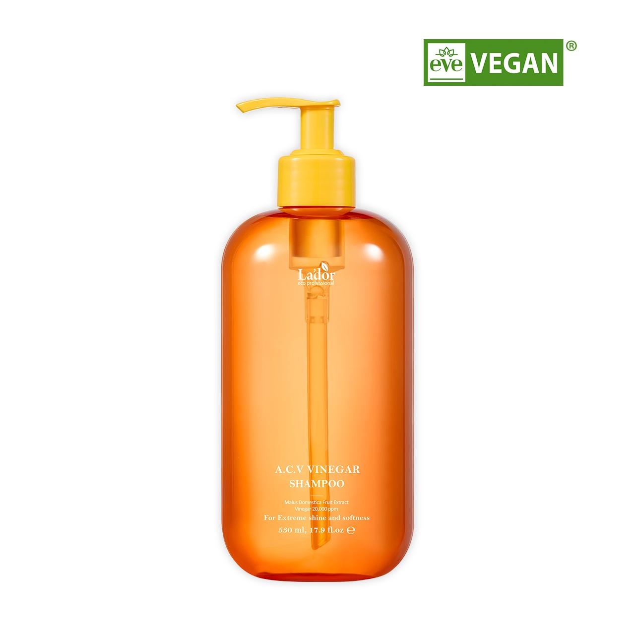 LADOR ACV Apple Cider Vinegar Shampoo 530ml Scalp Deep Cleansing Shine Care
