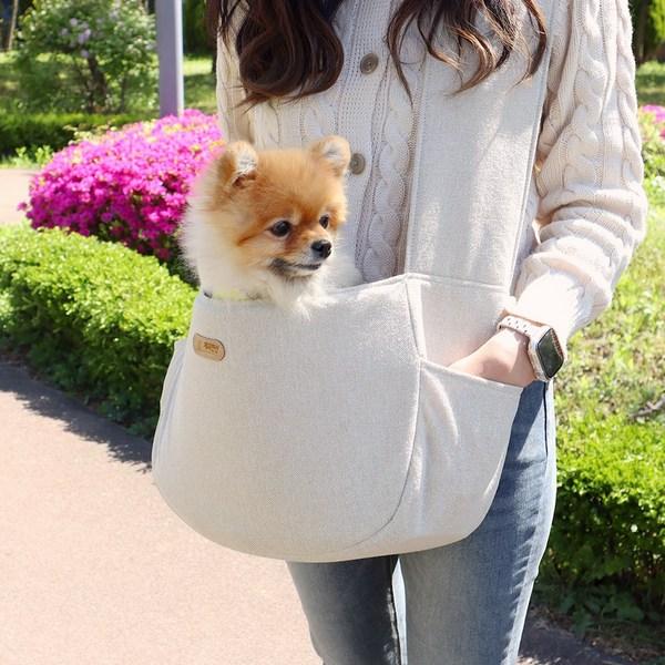 Canemilli Eat Slingback Dog Carrier Bag Dog Carry-on Cat Carrier, Korean pet shampoo
