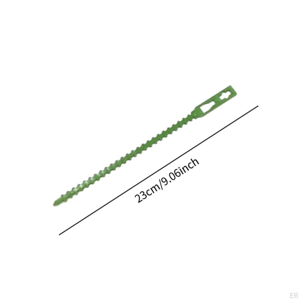 50 Adjustable Plant Ties, Zip Multi-Functional, Heavy Duty, Reusable And Flexible, for