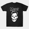 Men Black Print T-shirt Mesut No-Cut Transfer Paper Print Cotton Tshirt