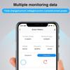 WiFi Smart Single/Dual Channel Energy Meter with Buzzer Alarm and App Alarm, Setable Threshold 1/2 Clamp 80A - Bidirectional, Smart Life App Control