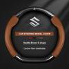 TLIN5 Cat Steering Wheel Cover For Suzuki Ignis Jimny SX4 S-Cross Swift Grand-Vitara Aito Baleno Celerio Ciaz Equator Ertiga Samura