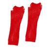 Womens Long Fishnet Net Gloves Fingerless Mesh Gloves Punk Rock Fancy Night Club Party Arm Warmer Gloves Sexy Gloves