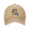 Avatar Der Herr der Elemente Appa Majestätischer Himmelsbüffel Unisex Baseballkappe Anime Used Denim Gewaschene Kappen Sommer Verstellbare Snapback Mütze