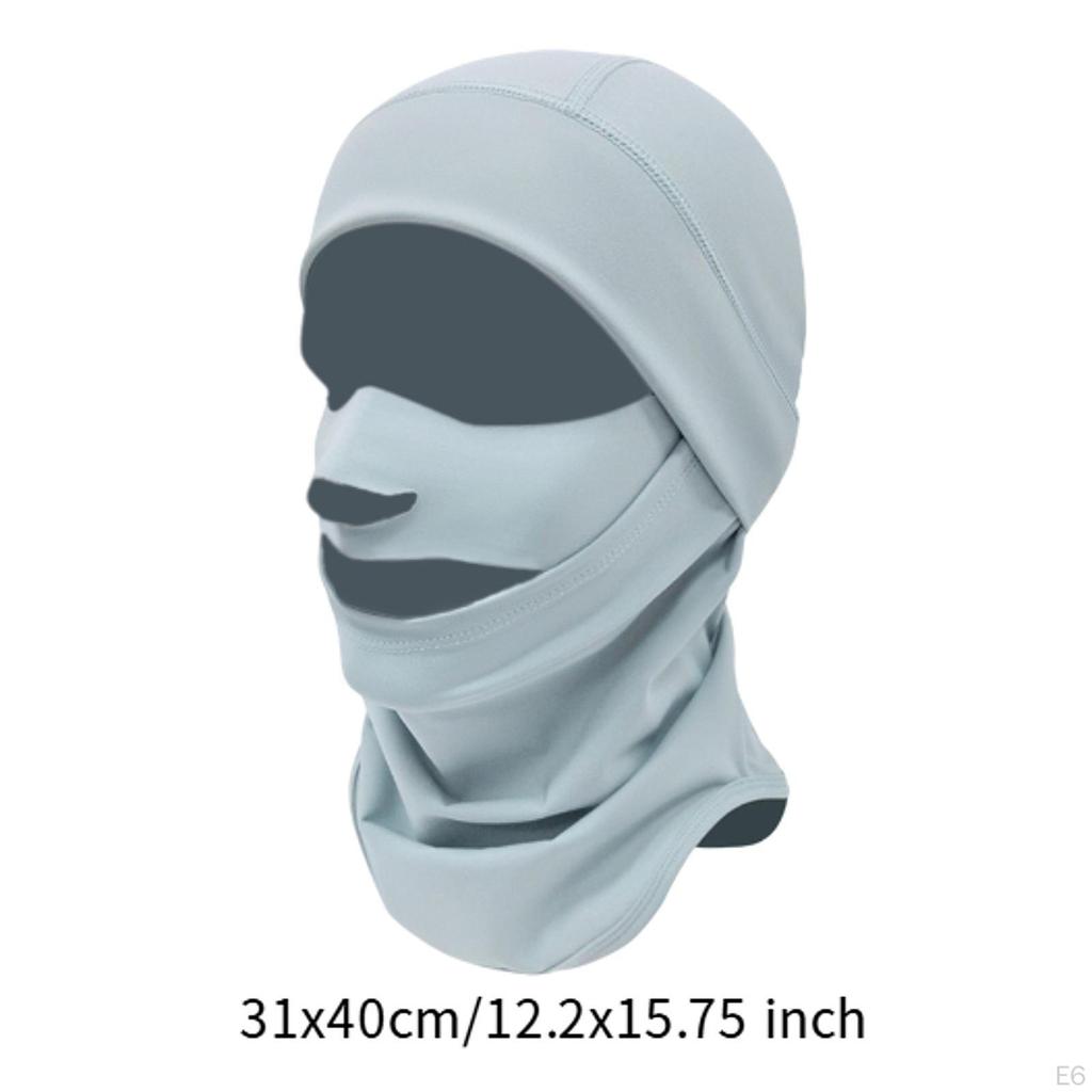 Men Women Winter Ski Mask Full Face Breathable Windproof Multipurpose Warm Riding Hood Cycling