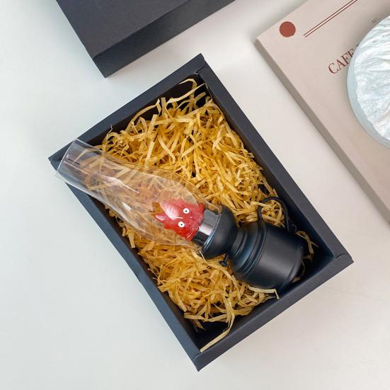 Cartoon Anime Flame Decorative Light with Handle Lightweight Portable Moving Castle Kerosene Candle Atmosphere Lamp