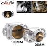 RASTP-Universal 70mm/100mm High Flow Alloy Aluminum CNC Billet Intake Throttle Body RS-THB192