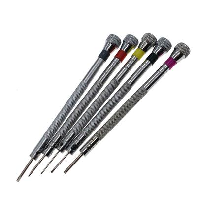 Mini cacciaviti da 5 pezzi con teste di cacciavite da 5 pezzi Set strumenti di riparazione di smontaggio per dispositivi mobili