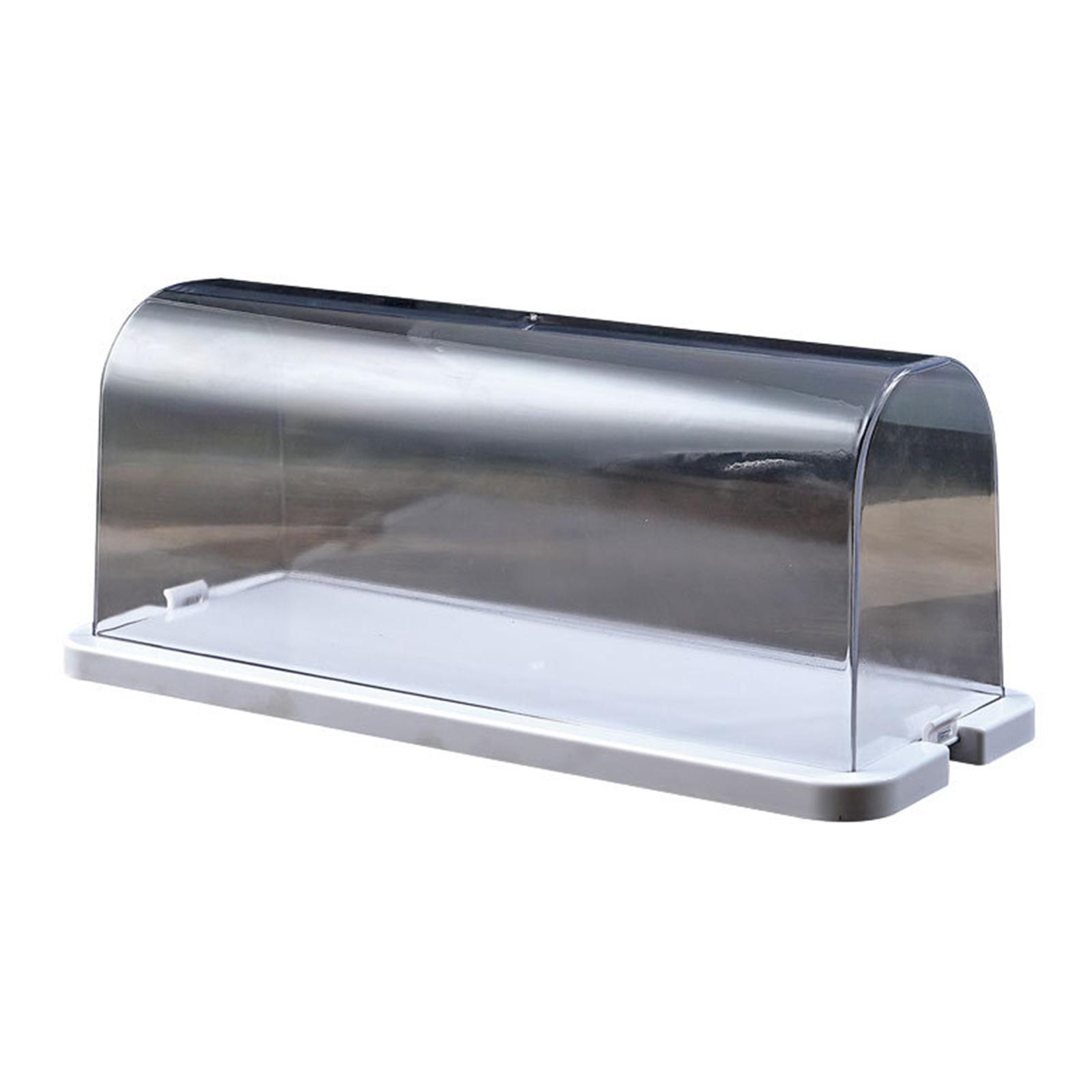 Clear Lid Plastic Container Cake Roll Container Muffins Cheese Pastry Dessert Fruit Display Boxes Food Storage Holder 1