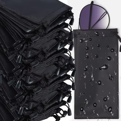 Drawst Closure Drawstring Storage Pouch Lightweight Durable Dustproof Waterproof Dustproof Pouches Portable Black