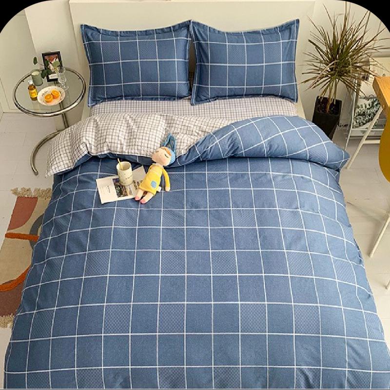 

Grace Cotton Printed 4-Piece Duvet Cover Set