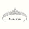 Crystal Tiaras and Crowns for Women Party Rhinestone Prom Diadem Headband Bridal Wedding Hair Accessories Jewelry Crown Tiara