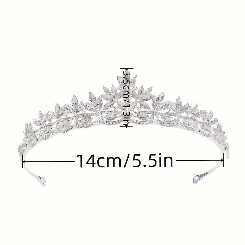 Crystal Tiaras and Crowns for Women Party Rhinestone Prom Diadem Headband Bridal Wedding Hair Accessories Jewelry Crown Tiara