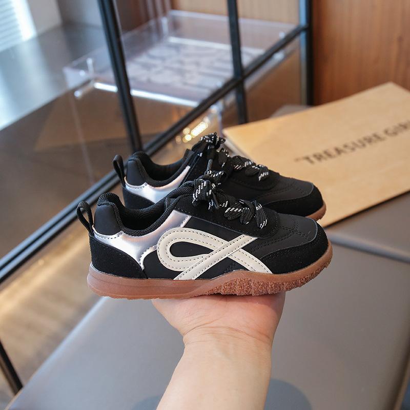 Girls' shoes Children's moral training shoes Soft-soled sports board shoes 2025 Spring and Autumn New Boys' Forrest Gump Shoes