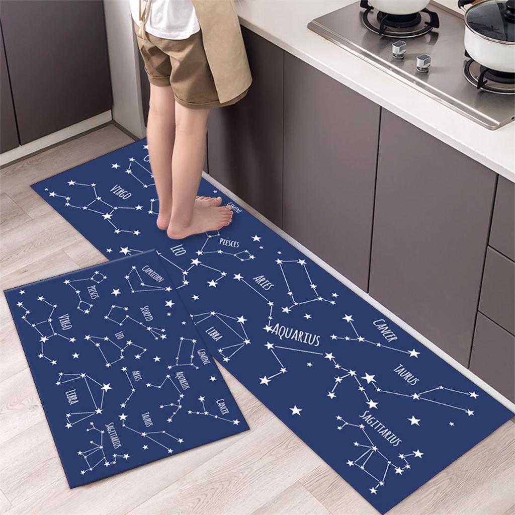 Fashion Simple Nordic Style Kitchen Mat  Carpet House Hold Carpet Modern Home Decor