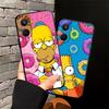 Case for Realme C21 C15 C12 C25 11 Pro Nazro 50 50i 12 14 GT Master Neo2 P3 Ultra C33 C35 C53 C55 Phone Cover S-simpsons Donut