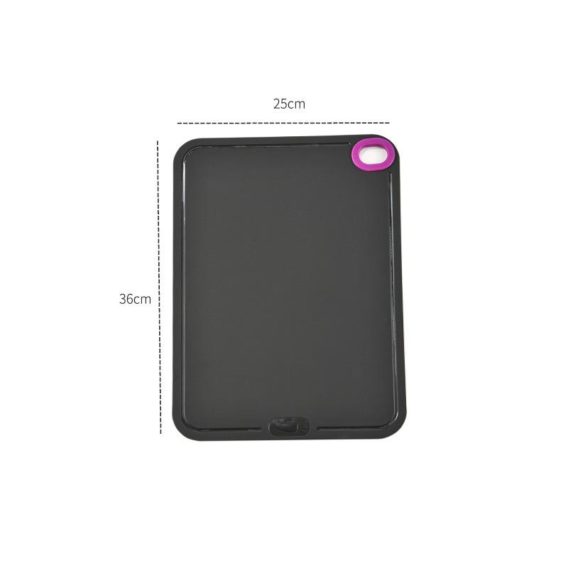 Tabla de cortar plegable antibacteriana de TPU antideslizante: De doble cara, Antimoho, Ideal para comida de bebé y más