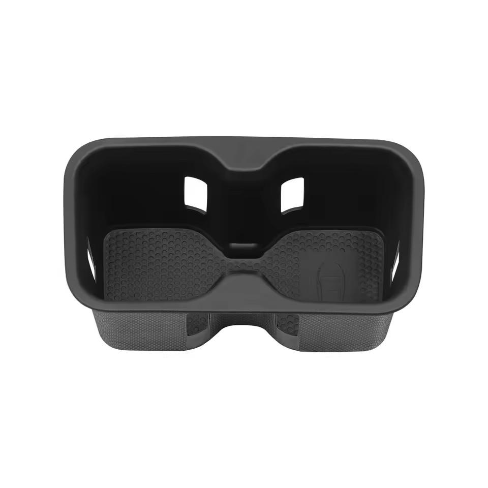 For BYD Shark 2025 2025 Cup Holder Storage Tray Shock-Absorbing Central Armrest Box Car Interior Accessories