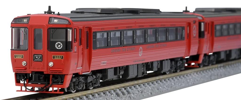 TOMIX N Gauge JR Kiha 185 Series Around the Kyushu Set 98454 Railway Model Diesel Car Red