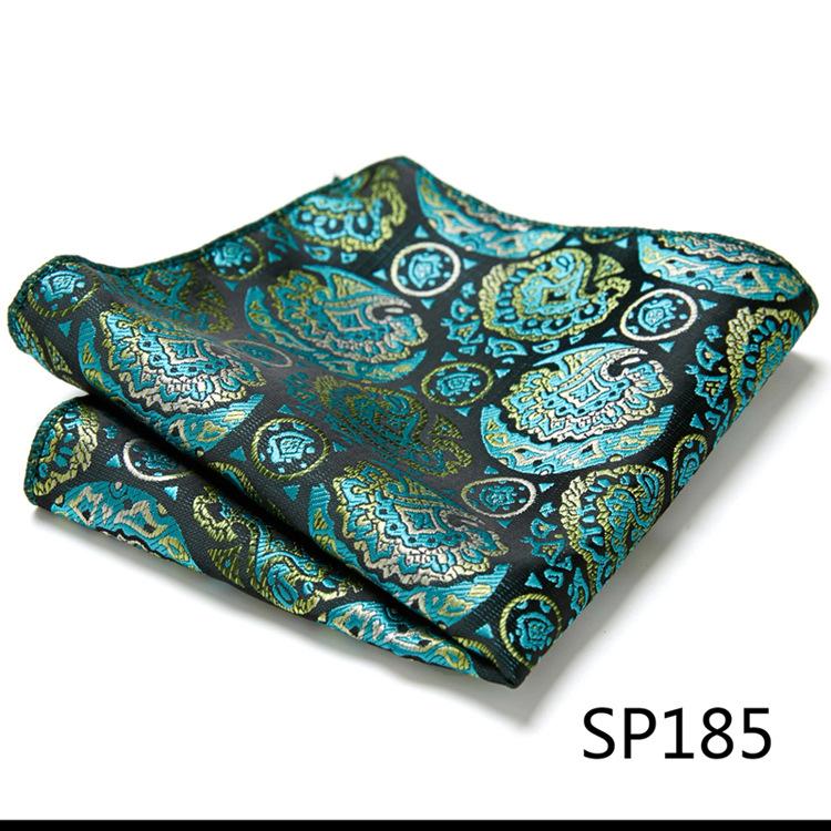 Guangzhou 1200-Pin High-Density Men'S Elegant Retro Business Suit Jacquard Pocket Towel Square Towel