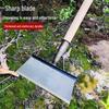 Manganese Steel Multi-Purpose Shovel: Ideal for Manure, Ice, and Snow Removal in Agriculture and Breeding.