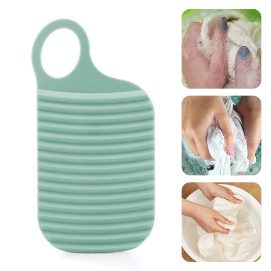 Waschbrett, rutschfest, schnelle Dekontamination, verdicktes tragbares Mini-Waschbrett aus Silikon, Reinigungsprodukte, Wäschezubehör