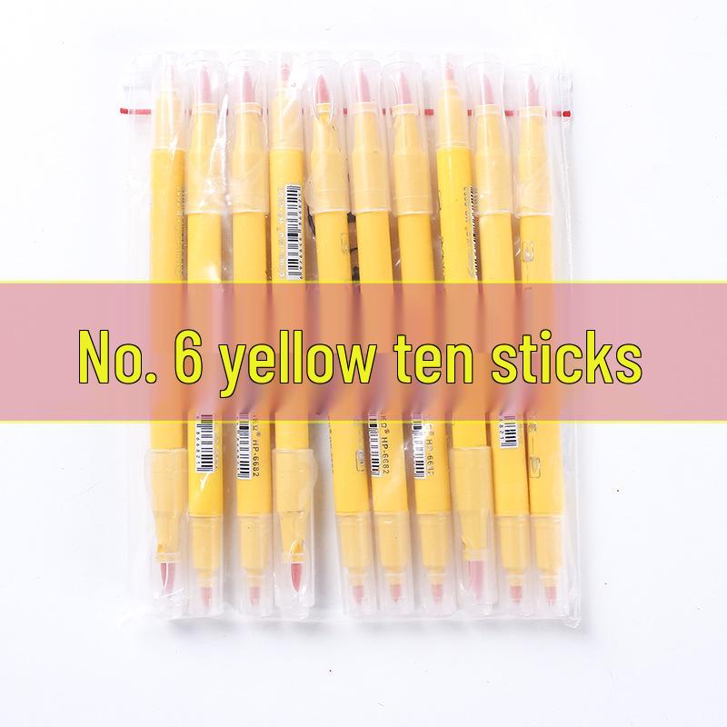36-Color Double-Ended Soft Tip Washable Watercolor Pens for Primary Students