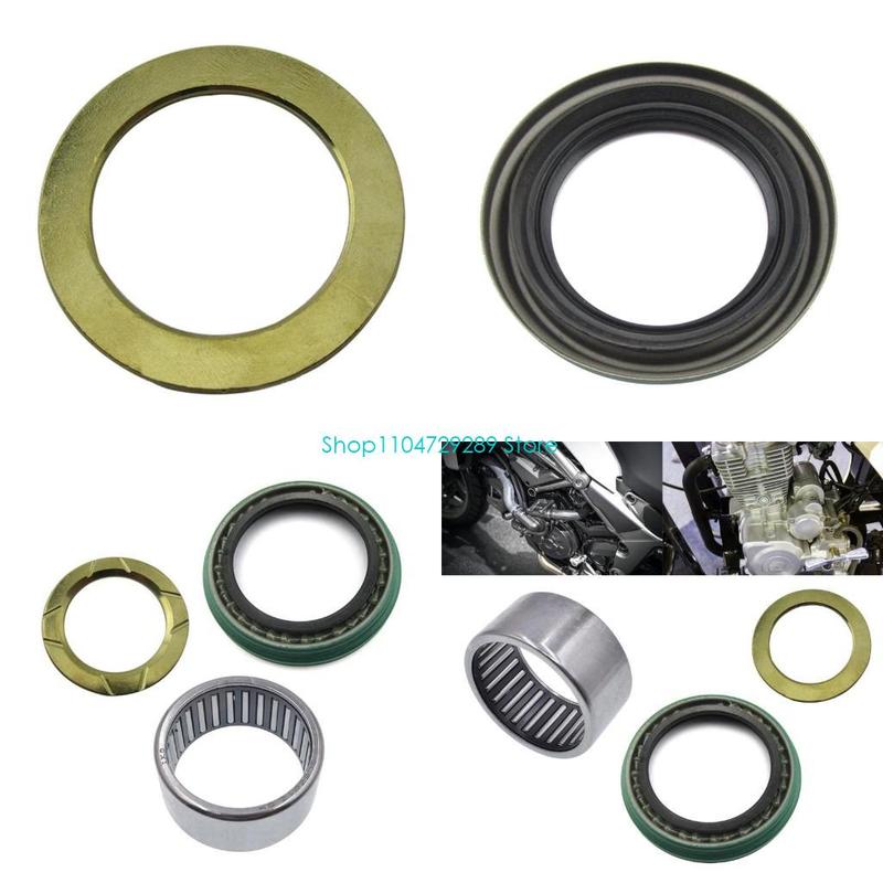 D8KE Lager Distanzstück Wellendichtring Satz Für Pajero Montero 2. L200 3. 1990-2005 MB160850 MB160670 MB160671
