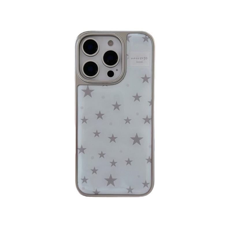 Advanced inductance electroplating Epoxy star for iphone11Promax Apple 11 mobile phone case 11 niche 11 girl