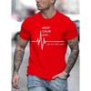Keep Calm and Ok Not That Calm on Male T-Shirt Street Loose Tee Clothes Summer Hip Hop Tshirt Casual Crewneck Oversized Tee Tops