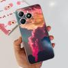 Für Realme C61 Hülle Realme C63 Niedliche Katzen-Cartoon-Bemalte Abdeckung Weiche Silikon-Handyhülle Für Realme C61 RealmeC61 RealmeC63 Fundas