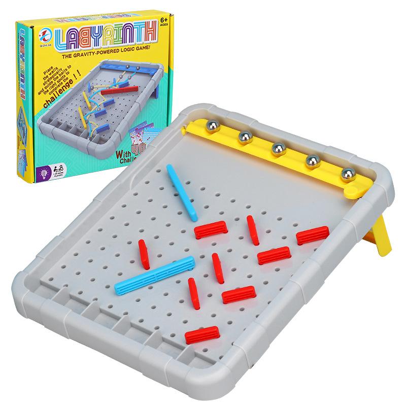 Steam Science And Education Intelligence Logic Training Roller Line Maze Game Board Game Puzzle Toy